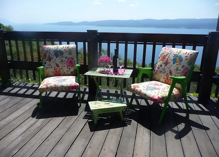 Charismatic Garden With Sea View Landhaus